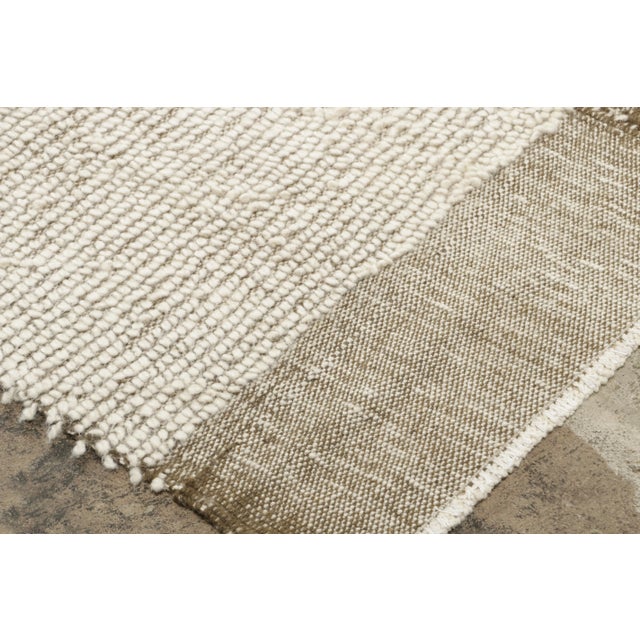 1950s Oversized Vintage Turkish Shag Wool Rug, by Rug & Kilim, 1950-1959 For Sale - Image 5 of 7