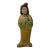 Small Chinese Oriental Ceramic Tong Style Lady Figure Display Art For Sale