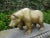 Large brass bear sculpture. Our large Hollywood Regency brass bear is beautifully executed and would make a great coffee...
