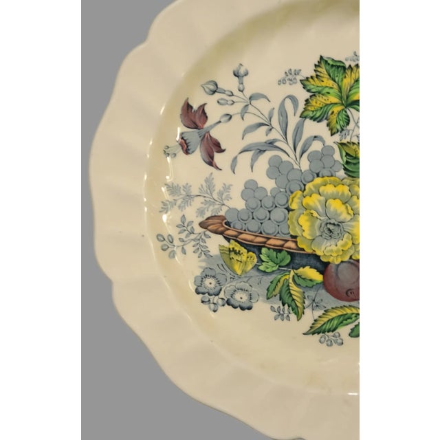 Early 20th Century Antique Royal Doulton Painted "The Kirkwood" Serving Platter For Sale - Image 5 of 10