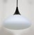 Opaline Glass Pendant Lamp, 1960s For Sale - Image 6 of 11