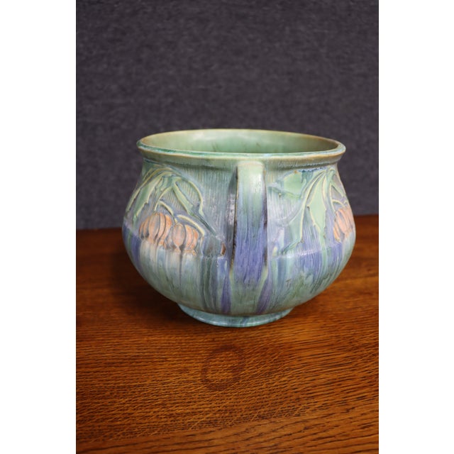 Roseville Pottery Baneda Jardiniere, Pattern 626-8 For Sale - Image 10 of 13