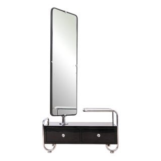 Czechoslovakian Bauhaus Style Dressing Table, 1940s For Sale