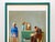 This David Hockney very rare vintage 1996 lithograph print custom framed Tate Gallery iconic Pop Art poster " My Parents "...