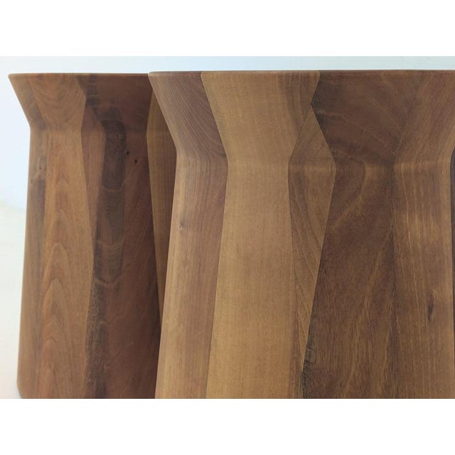 Dama Side Tables in Wood from Poliform, Set of 2 For Sale - Image 12 of 13