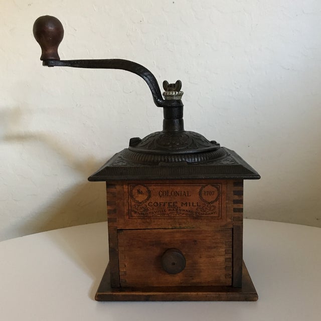 Vintage Colonial Coffee Mill 1707 Coffee Grinder Chairish