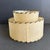 Mid-Century Modern Mid Century Modern Fiberglass Lampshade Two Tier 1950s Vintage Petite 6.25" Tall For Sale - Image 3 of 7