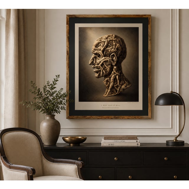 Introduce a commanding focal statement of traditional nineteenth century Italian symbolism and moody academic drama to...