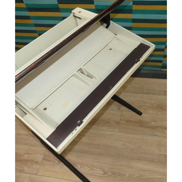 Black Height-Adjustable Desk with Storage Space and Lamp by Luigi Colani for Flötotto, 1970s For Sale - Image 8 of 16