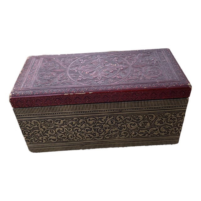 Vintage Tobacciana Cigarette Hinged Box Benson & Hedges For Sale