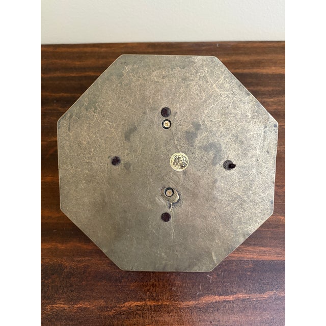 Metal Vintage English Country Solid Brass Garden Sundial For Sale - Image 7 of 7