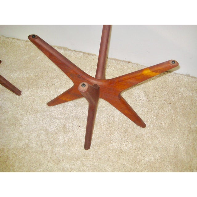 1960s Adrian Pearsall Model L1618-Et Craft Associates Jacks End Tables - A Pair For Sale - Image 6 of 11