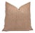 Block Print Decorative Pillow Cover 18x18 Inch- Thick Linen, Ola Vrishti For Sale