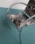 Postmodern 1980s Cowhide Armchair Attributed to Domingo & Scali for Nemo For Sale - Image 3 of 7