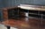 Wood Antique Early 20th C. American Mahogany Spinet Writing Desk Console Hall Table For Sale - Image 7 of 18