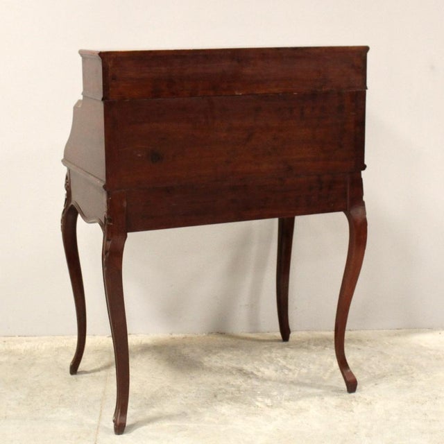 Brown 19th Century Napoleon III Writing Desk For Sale - Image 8 of 14