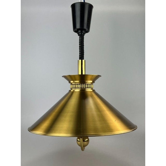 Brass Ceiling Lamp from Frandsen, 1970s For Sale - Image 12 of 14
