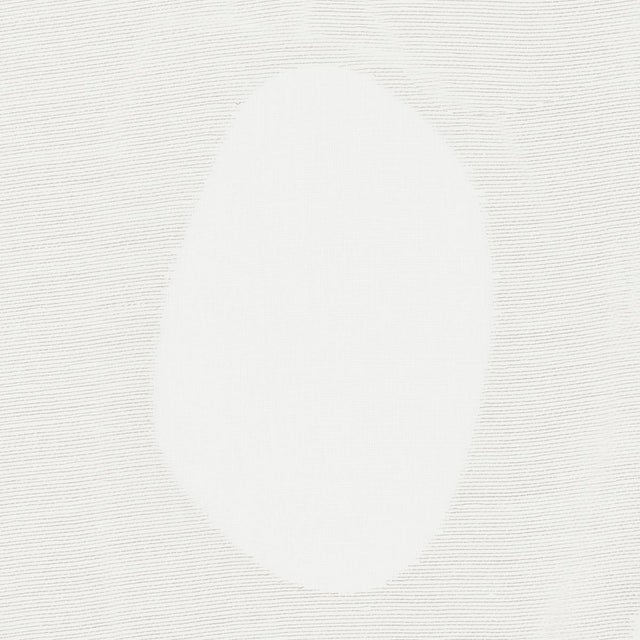 Schumacher SAMPLE - Schumacher Elaine Sheer Fabric In White For Sale - Image 4 of 4