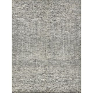 Exquisite Rugs Crescent Hand-Knotted New Zealand Wool Gray Rug-12'X15' For Sale