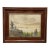 Early 20th C. Oil on Board Coastal Landscape W/ Sailboat For Sale