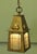 Metal Arts and Crafts Brass Hall Lantern, 1920s For Sale - Image 7 of 8