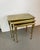 Mid-Century Modern Brass Nesting Tables from Maison Baguès, France, 1950s, Set of 3 For Sale - Image 3 of 14