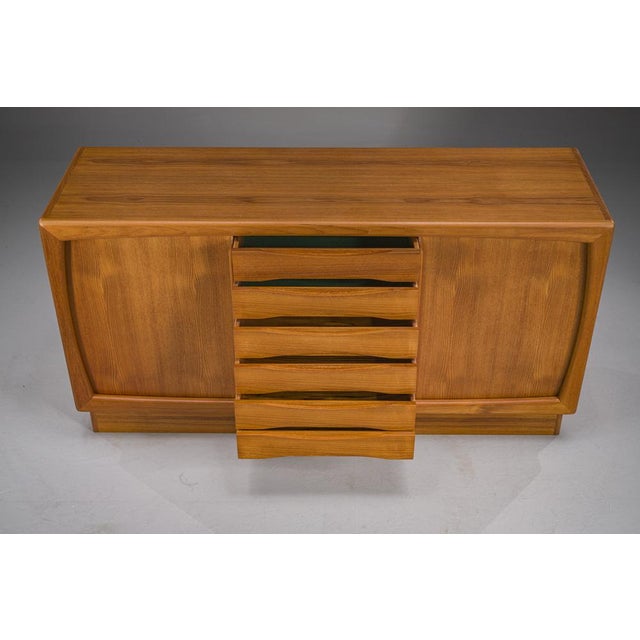 Brown Mid-Century Danish Teak Sideboard from Dyrlund, 1980s For Sale - Image 8 of 16