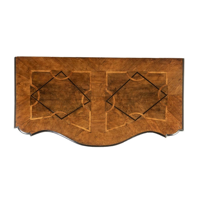 Brown Antique German Walnut Commode, 1700s For Sale - Image 8 of 10