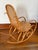 Wood Vintage Thonet Style Bentwood and Cane Rocking Chair For Sale - Image 7 of 11