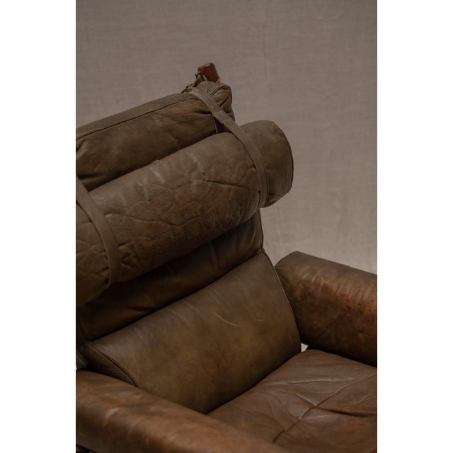 Set of Inca Easy Chair with Ottoman by Arne Norell, 1960s For Sale - Image 6 of 14