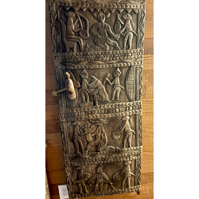 This genuine historical artifact African antique solid carved wood is a a family heirloom. It’s a unique piece that...
