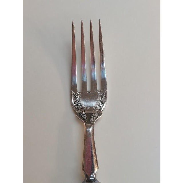 Late 19th Century Late Victorian Fish Set - 24 pcs For Sale - Image 4 of 4