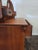 1900's Shapland & Petter English Arts & Crafts dresser made of Mahogany and burlwood. Very nice hand hammered hardware....