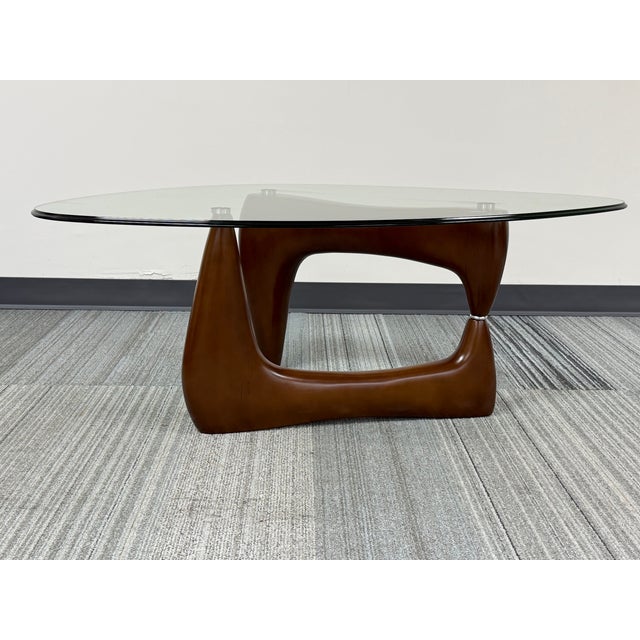 -Noguchi style coffee table reproduction (HERMAN MILLER STILL MAKES THE ORIGINAL) -MANUFACTURE: UNKNOWN -IN THE STYLE OF:...