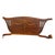 Early 20th Century Federal Revival Inlaid Wood Two-Seat Settee For Sale - Image 9 of 12