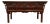 Antique 19th Century Solid Elm Altar Console Table For Sale