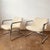 1970s Pair of Mid Century Tubular Chrome Client Chairs For Sale - Image 5 of 10