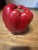 American Mary Kirk Kelly Trompe L’Oeil Ceramic Red Bell Pepper Sculpture For Sale - Image 3 of 9