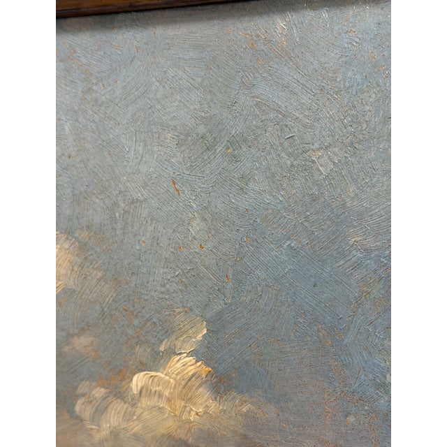 Oil on Canvas 'Meadow' Landscape For Sale - Image 4 of 8