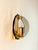 Brass Wall Light with Double Glass For Sale - Image 6 of 15