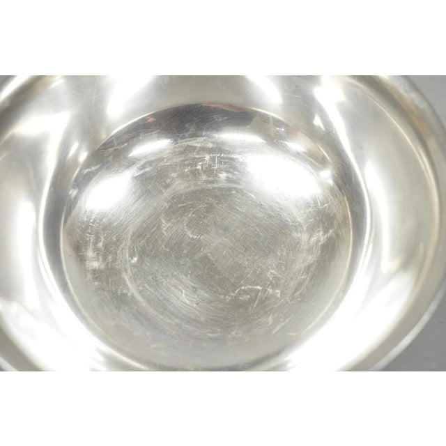 Metal Vintage Mid Century Modern Gorham Yc780 8" Silver Plated Serving Bowl For Sale - Image 7 of 11