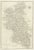 Large Antique County Map of Buckinghamshire, England, 1805 For Sale