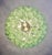 Murano Monumental Murano Glass Chandelier, 80 Green Alabaster Tubes, 4-Tier Italian Luxury Lighting For Sale - Image 4 of 5