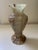 Transitional Honey Marble Onyx Vase For Sale - Image 4 of 8