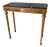 Antique French Louis XVI Style Marble Top Gilt Console Table For Sale