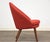 Mid-Century Modern 1960s Danish Modern Red Lounge Chair by Ejvind Johansson For Sale - Image 3 of 8