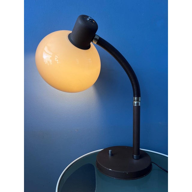Mid-Century Modern Dutch Mushroom Table Lamp from Herda For Sale - Image 3 of 13