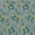 Victorian Schumacher Jennie Velvet Fabric in Peacock & Celadon For Sale - Image 3 of 3