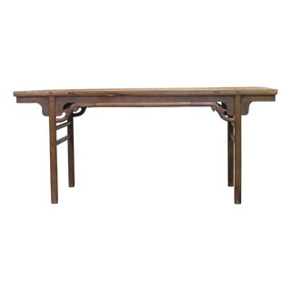 18th Century Elm Painting Table For Sale