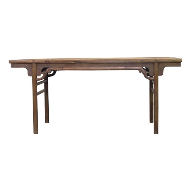 18th Century Elm Painting Table For Sale